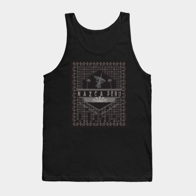 Nazca Peru Tank Top by mypointink